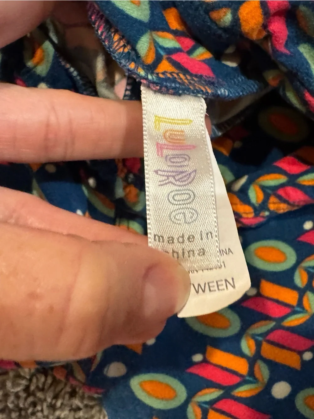 Bundle of 4 pairs of LuLaRoe Tween Leggings